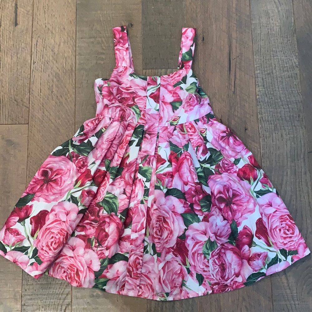 Dolce & Gabbana 4a 4t floral dress